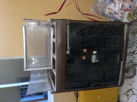 Table de frite professionnelle pour vente de frites et snacks