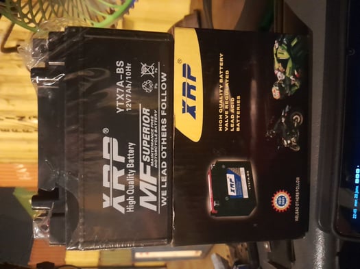 Batterie pour moto neuve à prix abordable