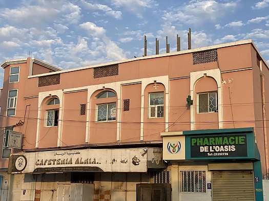 Appartement F3 avec terrasse privée à louer à cité Saoudie