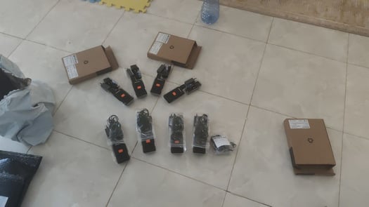 Talkie-walkie professionnel Btonera T1 Mini PMR 446 avec kit d\'oreille