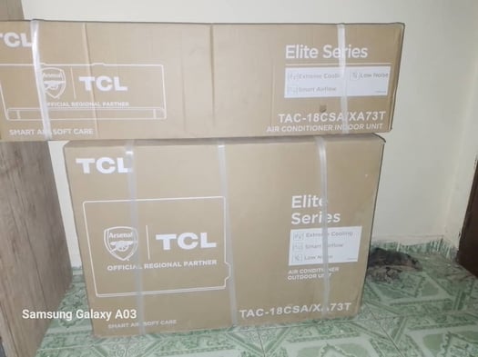 Climatiseur TCL neuf avec garantie de 6 mois