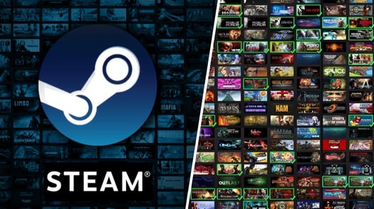 Compte Steam avec plusieurs jeux à vendre