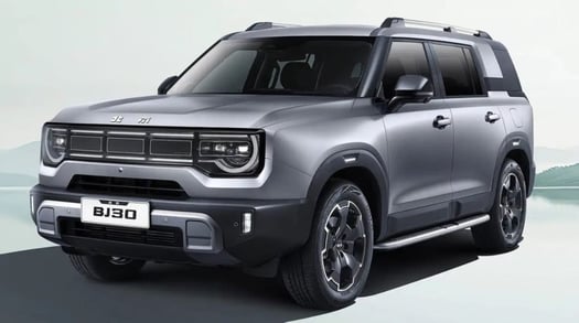 Nouvelle voiture Bj30, modèle 2024-2025, avec toutes les options et conduite 2*4WUD