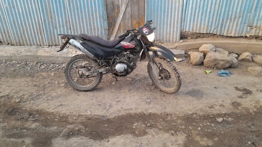Moto Yamaha 125CC à vendre, prix négociable