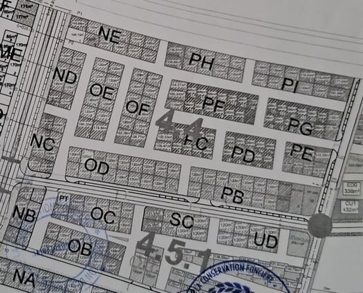 Terrain viabilisé 120 m², Cité Nassib - Documents disponibles