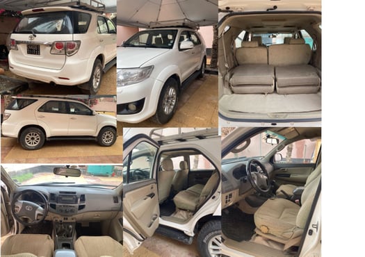 Toyota Fortuner 2013, 7 places, diesel, boite manuelle, courroie neuve