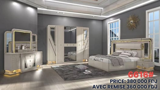 Chambres à coucher modernes complètes collection 2026