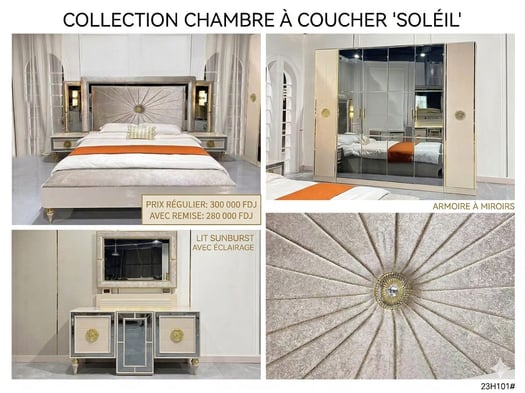 Chambres à coucher modernes complètes collection 2026