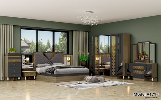 Chambres à coucher modernes complètes collection 2026