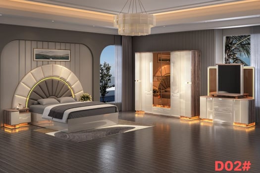 Chambres à coucher modernes complètes collection 2026