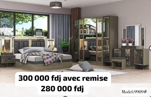 Chambres à coucher modernes complètes collection 2026