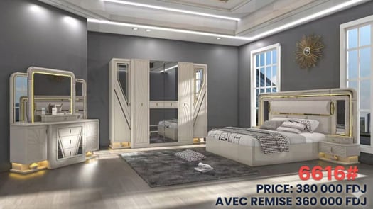 Chambres à coucher modernes complètes collection 2026