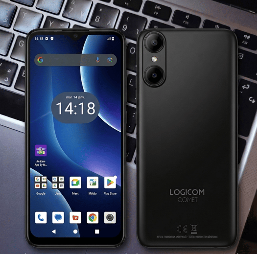 LOGICOM COMET, 6,51, 4Go RAM, 64Go + microSD, Wi-Fi, Bluetooth 4.2