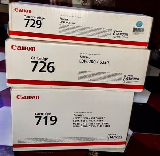 Cartouche toner Canon 719 originale neuve compatible i-SENSYS