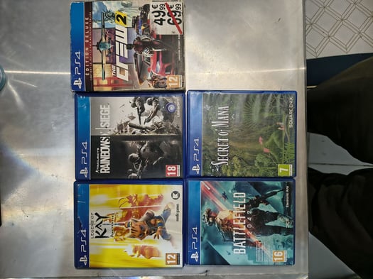 Jeux PlayStation 4 en très bon état