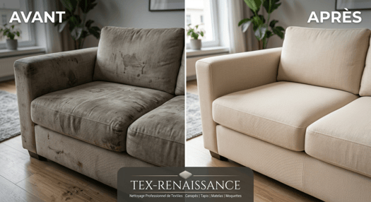 Nettoyage professionnel de canapés, tapis, matelas et voiture
