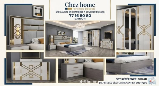 Chambres à coucher de luxe modernes avec livraison offerte