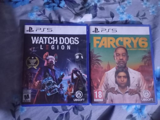 Jeux PS5 Watch Dogs 6 et Far Cry 6