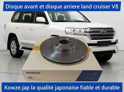 Disques de frein premium pour Toyota Land Cruiser V8