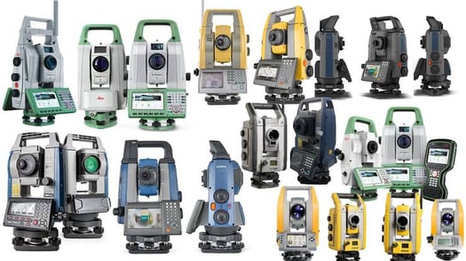 Leica TS16 survey total station machines