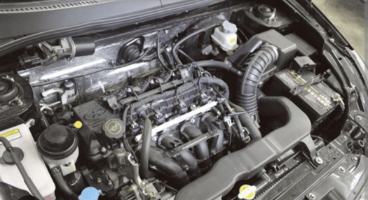 Moteur Toyota Yaris VVTi 4 cylindres en bon état