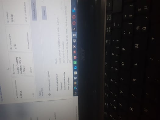 Ordinateur Portable Acer Aspire 5750G Core i5 8 Go RAM