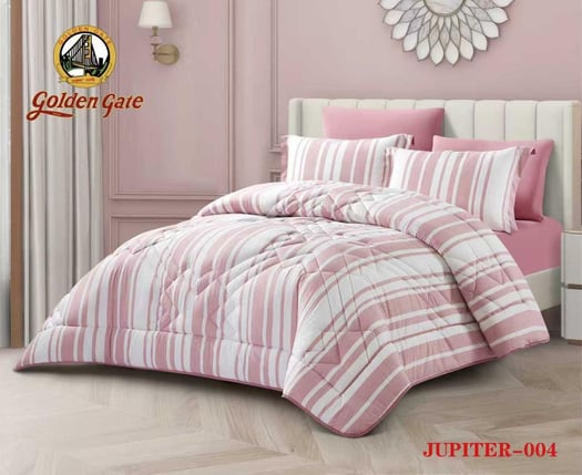 Parure de couette Golden Gate Jupiter 6 pièces super douce