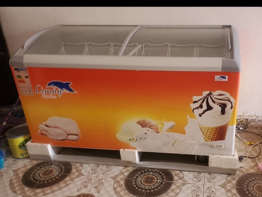 Congélateur Limag Quebec pour glace et poulet en magasin