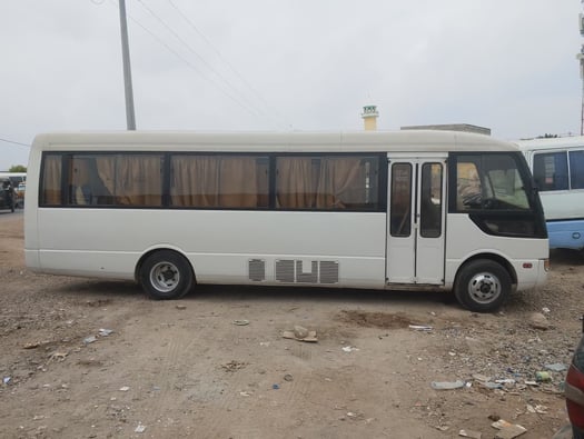 2 bus Mitsubishi rosa 2018