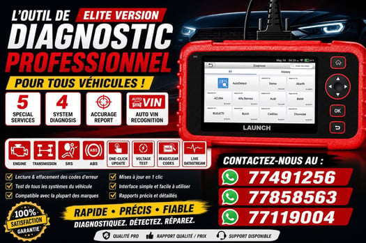 Diagnostic automobile professionnel multimarque