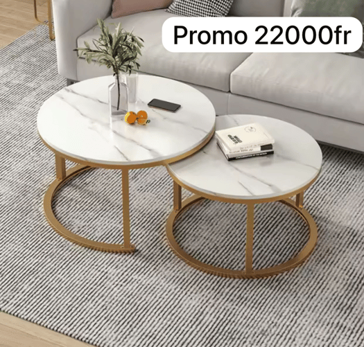 Tables d\'appoint et tables basses modernes en promotion