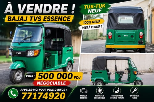 Bajaj TVS Essence, moteur essence, très bon état