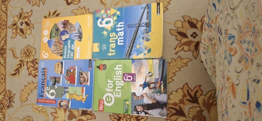 Manuels scolaires Kessel 6ème et 1ère lycée en bon état