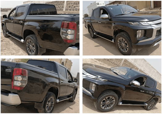 Mitsubishi L200 Sportero 2022 diesel automatique noir