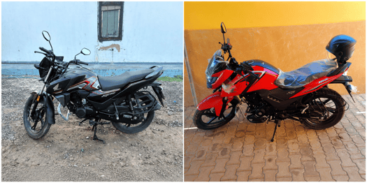 Moto Honda SP125 noir et sp160 rouge 2026, impeccable état