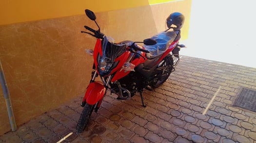 Moto Honda sp160 rouge 2026, impeccable état