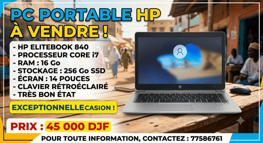 PC Portable HP d\'occasion en bon état