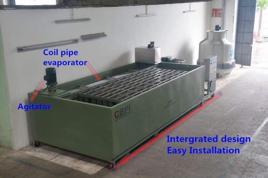 Machine à glaces neuve importée de Chine