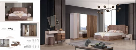 Meubles de chambre à coucher neufs, plusieurs modèles