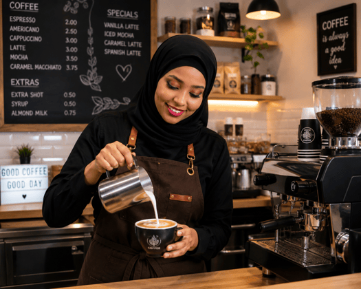 Je suis a la recherche d\'un emplois en tant que Barista expérimentée en service et gestion de caisse