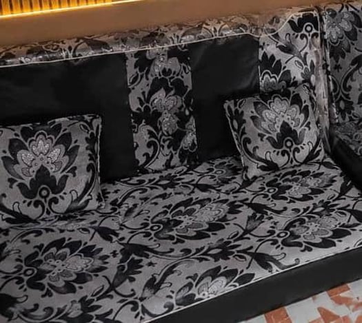 Salon marocain moderne 4 canapés confortable