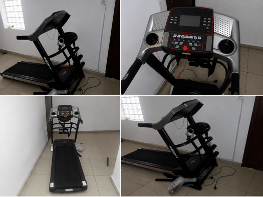 Tapis de course Huijun M75 en excellent état pour sport maison