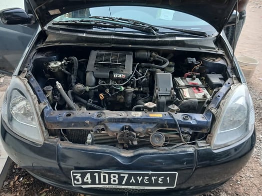 Toyota Yaris 2003 diesel, transmission manuelle, bon état