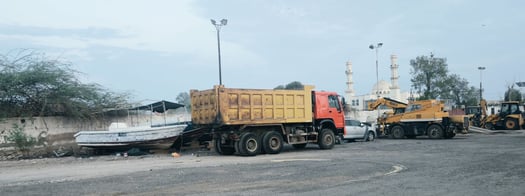 Camion Howo Sinotruck en bon état