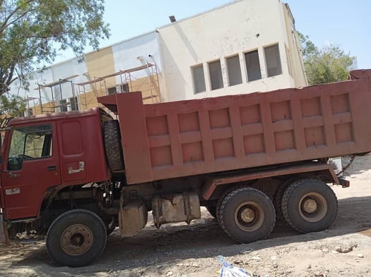 Sinotruck Dump Truck 2016, diesel, boîte manuelle
