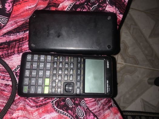 Calculatrice scientifique ASIQ fx-975P graphique, état quasi neuf