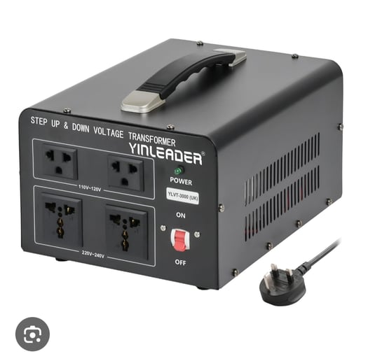 Transformateur 120V à 240V 5000VA pour usage domestique et bureau