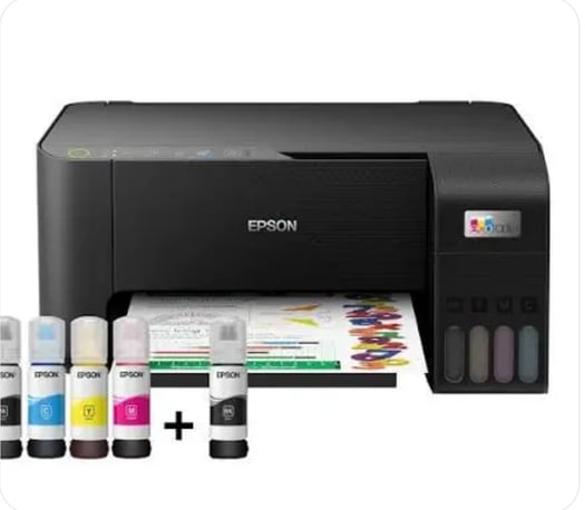 Imprimante multifonction Epson L3252 avec réservoirs d\'encre intégrés