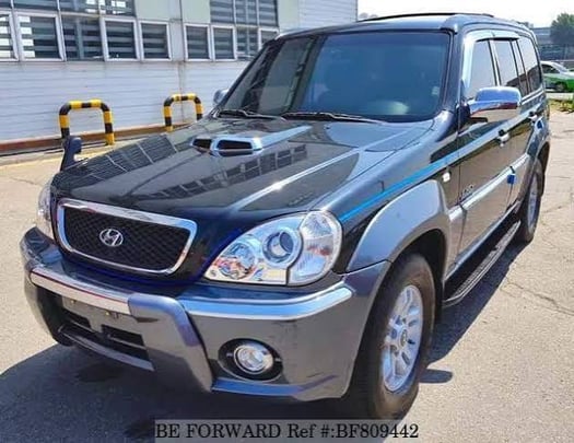 Hyundai Terracan 4x4 diesel manuelle, moteur neuf, intérieur cuir