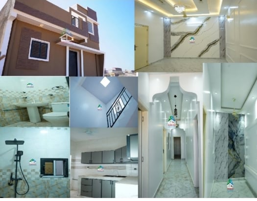 Maison neuve à louer située à Barwaqo Phase 2 d\'une superficie de 120 m²